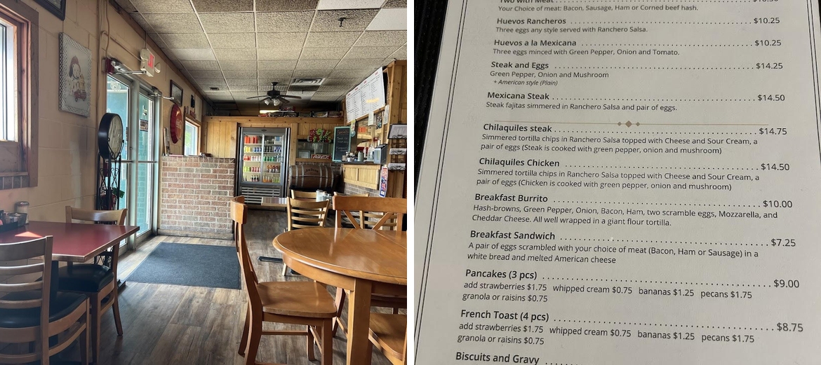 Batavia Diner 2 Menu