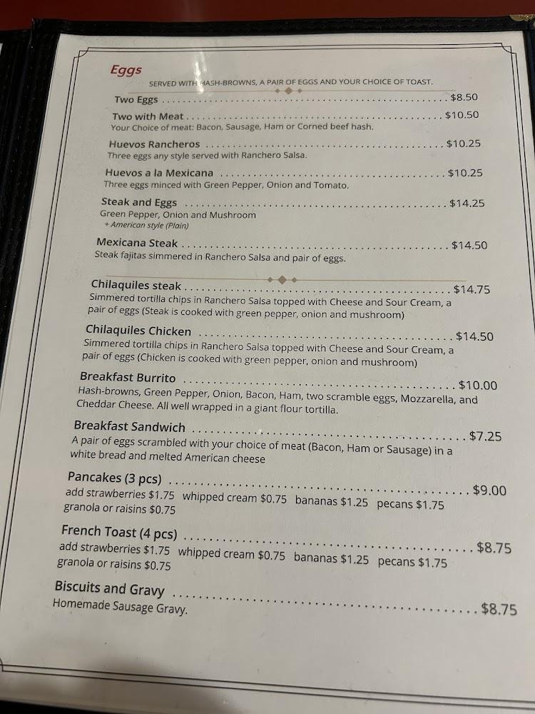 Batavia Diner 2 Menu image 1