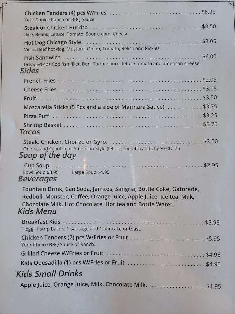 Batavia Diner 2 Menu image 3